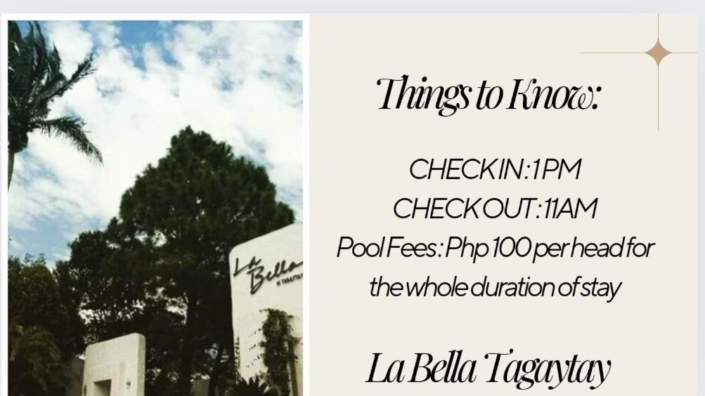 Retreat Haven In La Bella Tagaytay Apartman Tagaytay City Szoba fotó